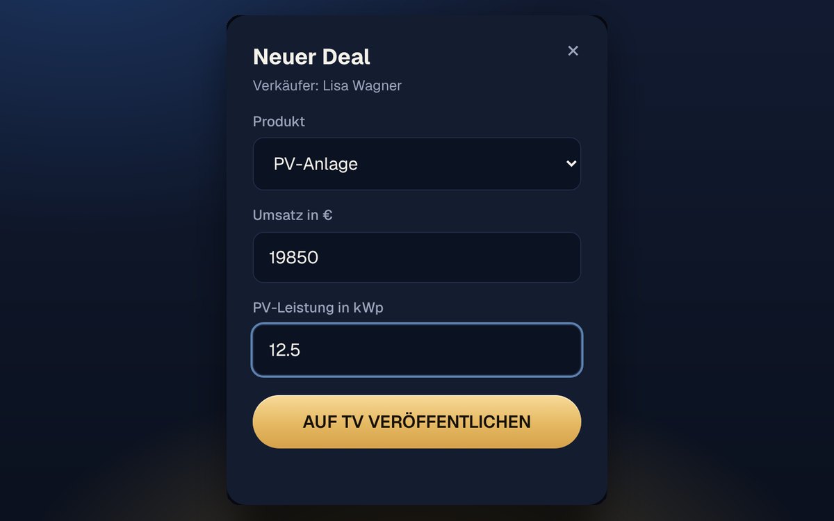 Formular für einen neuen Abschluss